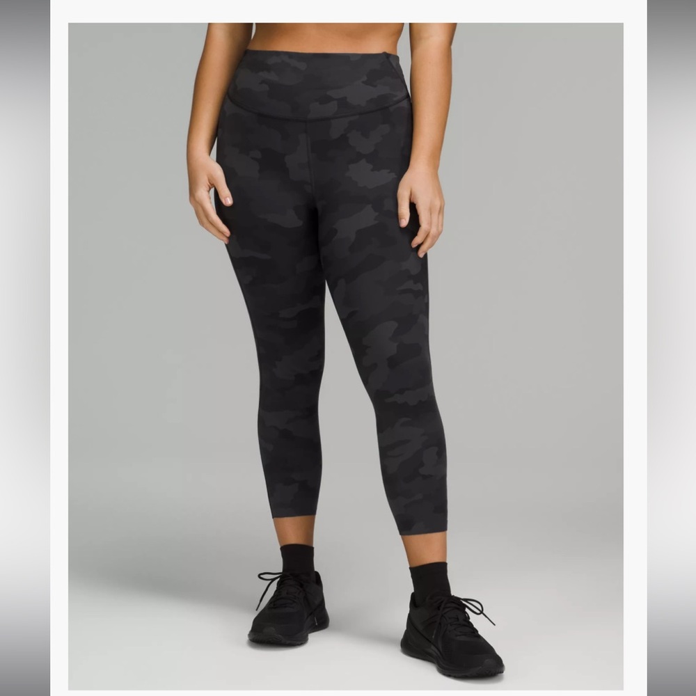 Lululemon Base Pace HR Crop 23" Camouflage Leggings
